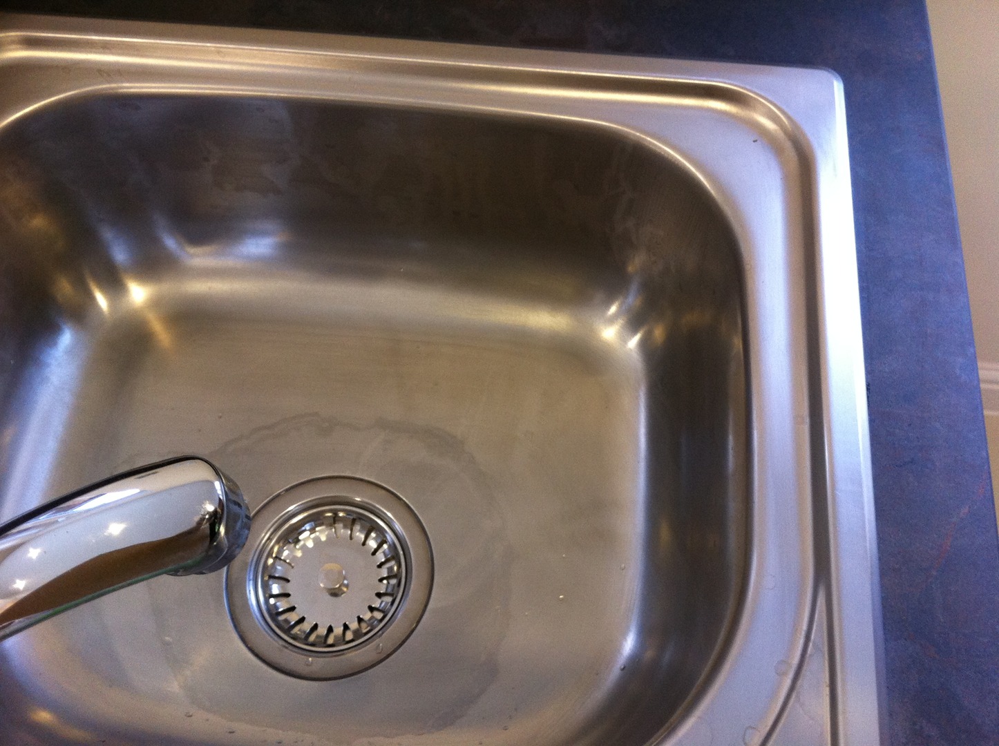 Remove Stainless Steel Sink Scratches DIY - The Carpenter's Daughter