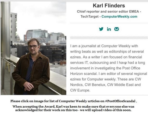 Full list of Computer Weekly articles on Post Office Scandal