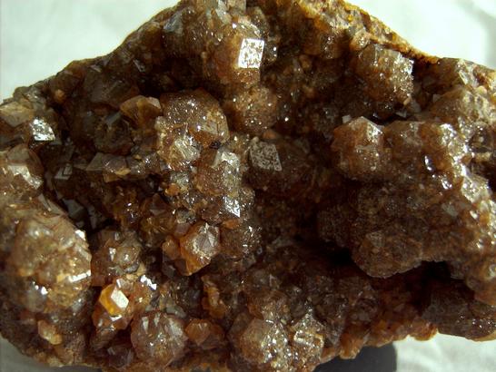 TOPAZOLITE ANDRADITE - Stanley Butte, Stanley District, Santa Teresa Mts, San Carlos Indian Reservation, Graham County, Arizona, USA