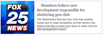 Link to Fox25 News story about Westminster Rod & Gun