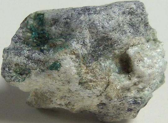 SIDERITE,TALC, MAGNETITE, CHRYSOCOLLA - Mineral Hill Mine, Louisville, Carroll County, Maryland, USA