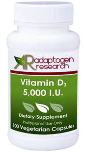 Adaptogen Research, Vitamin D3 5000 IU V.C