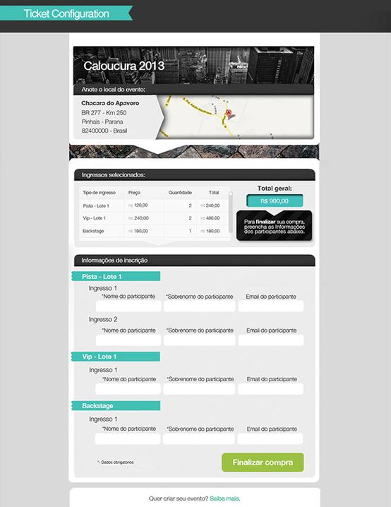 event app for mobile tickets