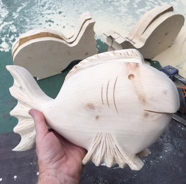 How to easily make a Fish Shaped Piggy Bank