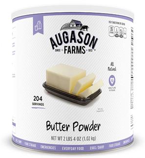 Augason Farms Butter Powder 36oz #10 Can – 204 Servings