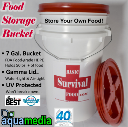 Basic Survival Food Bucket