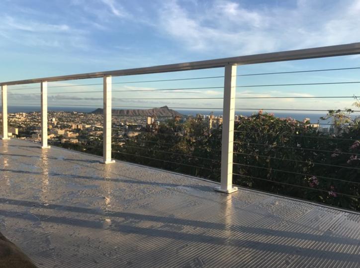 cable railing Honolulu, Aluminum Railing System Hawaii,Cable railing Hawaii, Aluminum Cable railing Oahu, Cable railing Honolulu, cable railing