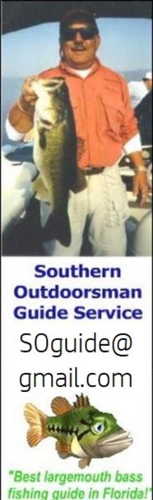Southern Outdoorsman Guide Service for largemouth bass fishing in Florida
