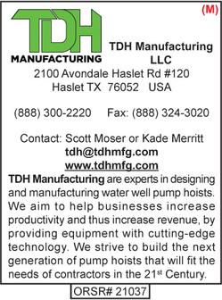 Total Dynamic Hoist, TDH Manufacturing, Pump Hoists