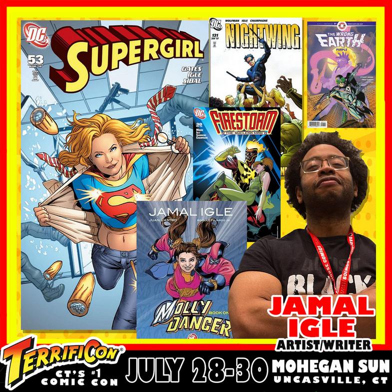 JAMAL IGLE terrificon Connecticut's #1 comic con