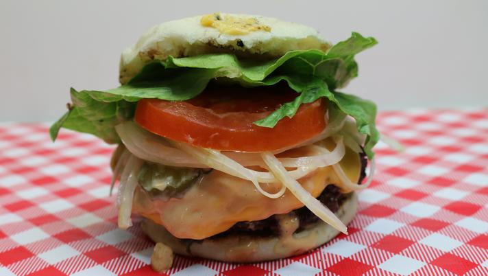 Wargo Whopper English Muffin Burger Recipe, Noreen's Kitchen