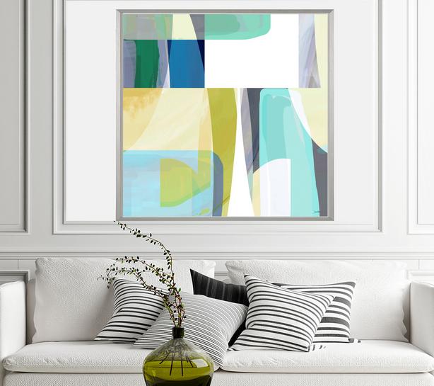 Geometric Art, #abstract art, #geometric, #blue art, #wallart, #design, #dubois art, #modern Art