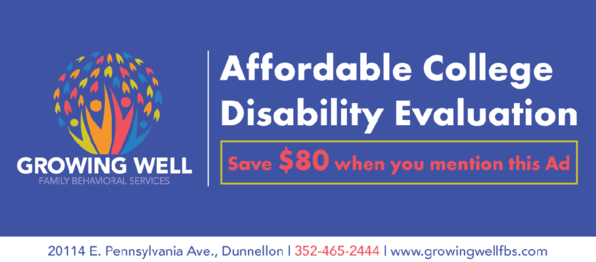 Affordability College Disability Evaluation