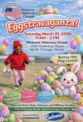 #Egg Hunt #Impacting Veterans Lives #Veterans #Midwest Veterans Closet