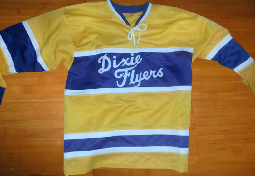 Nashville Dixie Flyers vintage hockey jersey EHL Eastern Hockey League