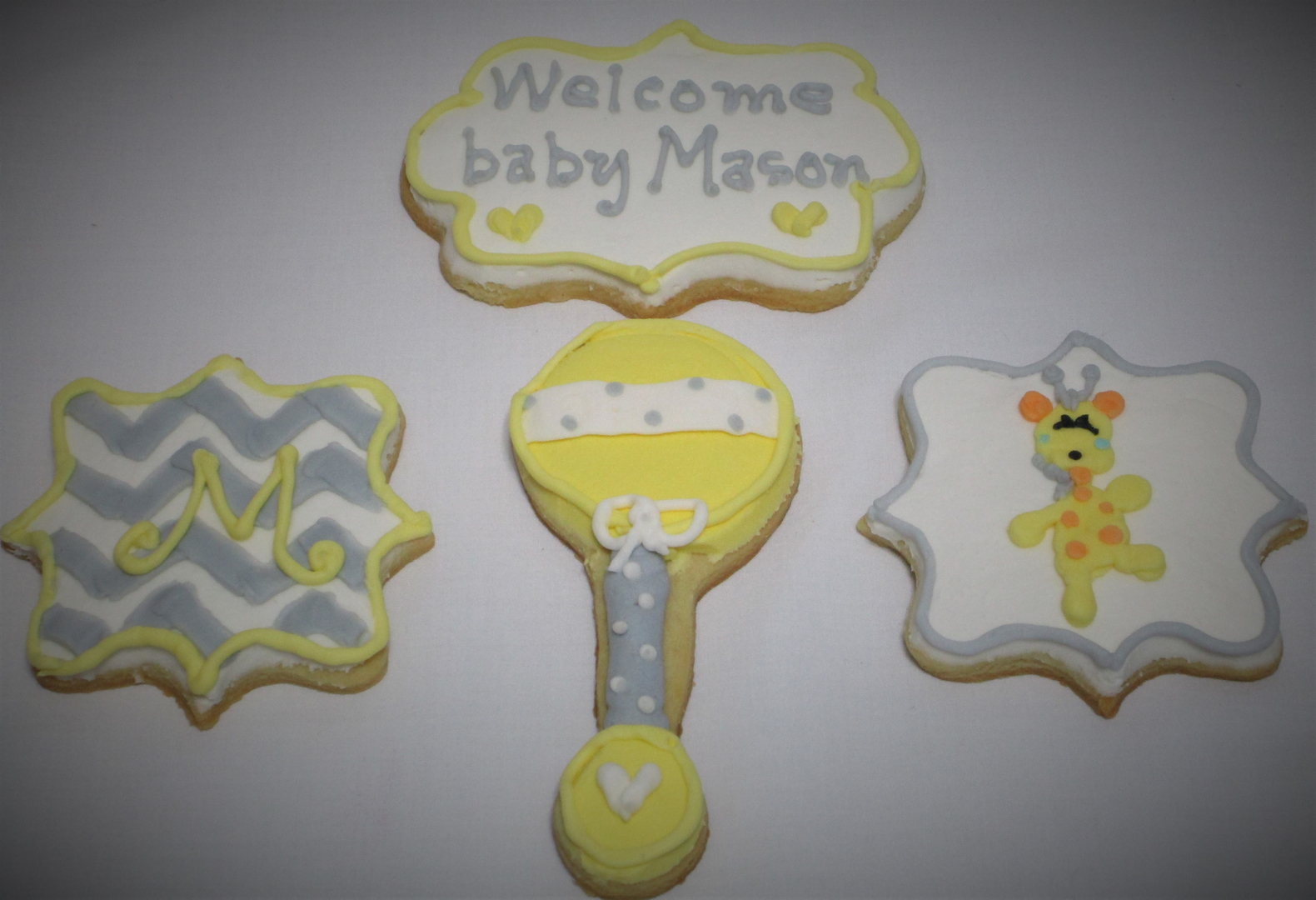 Custom Made Cakes And Cookies In West Baby Shower Cookies