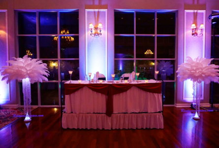 Rent Ostrich Feather centerpieces Los Angeles California