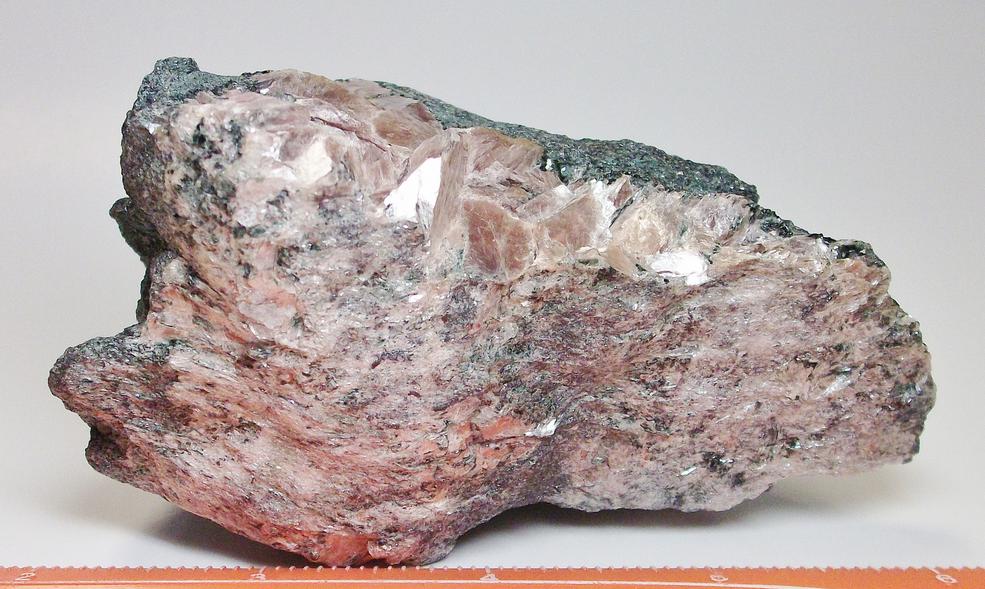 MARGARITE crystals - Chester Emery Mines, Hampden Co., Massachusetts