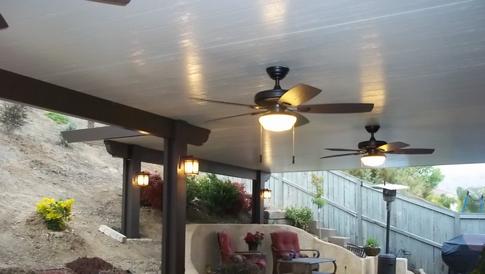 Aluminum Patio Covers Seamless Rain Gutters Specials Showroom