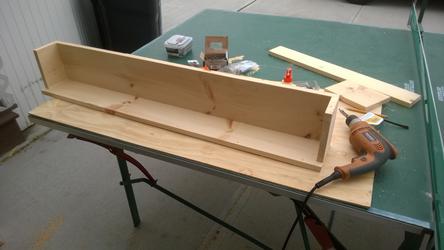 DIY Secret Compartment Floating Shelf. Easy to but together with limited tools. www.DIYeasycrafts.com