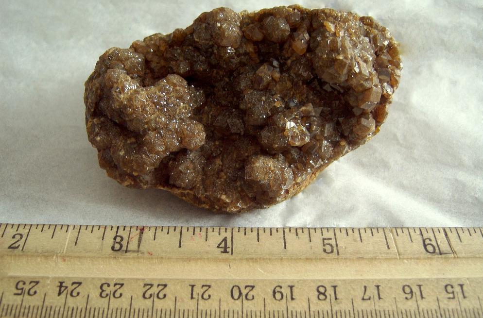TOPAZOLITE ANDRADITE - Stanley Butte, Stanley District, Santa Teresa Mts, San Carlos Indian Reservation, Graham County, Arizona, USA - for sale