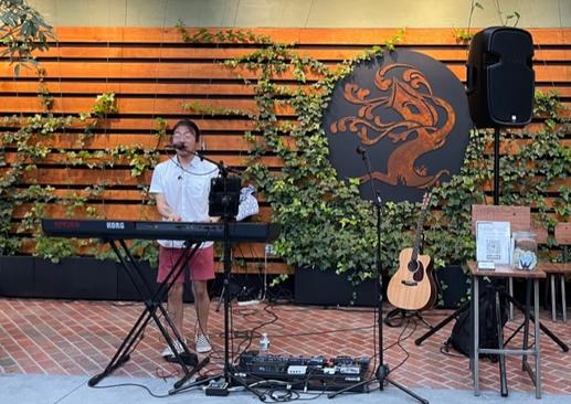 Kyle Langlois performs at Tree House Brewery, Deerfield, MA