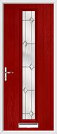 1 strip composite door regal opal glass