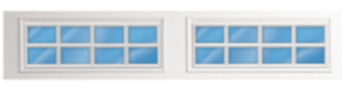Carriage Garage Door With Windows