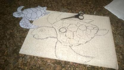 DIY Outdoor Paper Mache Nautical Sea Turtle Shaped Bird House. Check out our other Nautical and Beach Decor DIY projects. www.DIYeasycrafts.com
