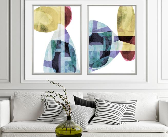 Geometric Art, #abstract art, #geometric, #blue art, #wallart, #design, #dubois art, #modern Art