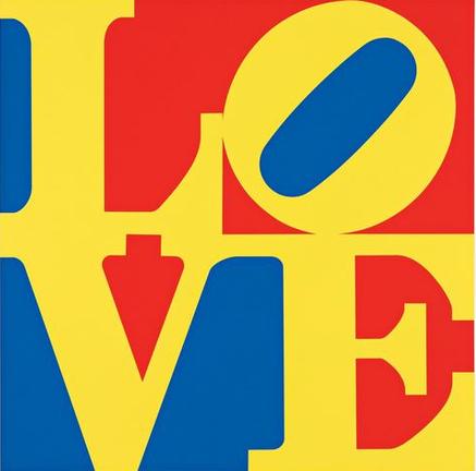 Robert Indiana Garden of Love Tulip