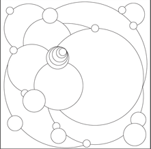 Circles Coloring Page