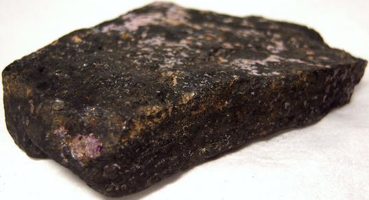 CHROMITE, CHROMIAN CLINOCHLORE Kammererite - Wood's Chrome Mine (Wood's Mine), Texas, Little Britain Township, State Line Chromite District, Lancaster County, Pennsylvania, USA