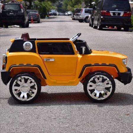 Kids Electric Jeep Ride Rechargeable 12v Battery Powered Double Motor with Parental Remote Control Music & Lights Toy Car in Pakistan Lahore