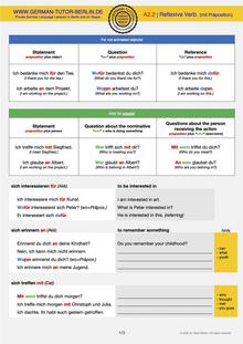 German Exercises pdf | Relative Clause Accusative