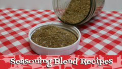 Seasonings and Spice Blends Recipes, Noreen's Kitchen