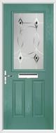 2 Panel 1 Square Composite Door fusion art