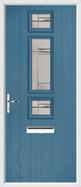 3 Square Strip Composite Door regal corenet glass