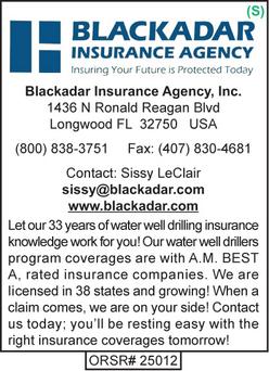 Blackadar Insurance Agency, Insurance