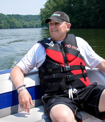 Dave Swacina loved swimming and all water sports. Help leave a legacy with a memorial gift to honor Dave in the Cedar Ridge Endowment Fund.