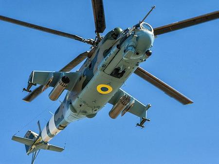 Ukrainian assault helicopter Bahadir Gezer