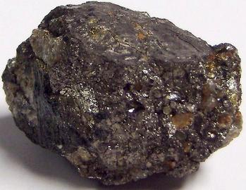 Pyrrhotite, Fluorapatite, Magnesio-hornblende,Philips Mine (Philips Pyrite Mine; Anthony's Nose Pyrrhotite Mine), Anthony's Nose, Philipstown Township, Putnam County, New York, USA