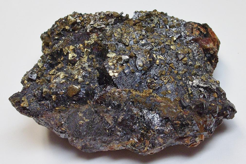 SPHALERITE with CHALCOPYRITE crystals - Picher Field, Oklahoma