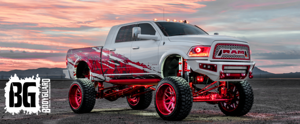 Dodge Ram Bodyguard Bumpers Canton Akron Cleveland Ohio truck accessories-american force-forged wheels-toyo-lifted truck