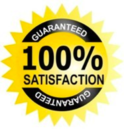 Your satisfaction 100% guaranteed!
