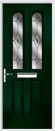 2 Panel 2 Arch Composite Door fusion glass