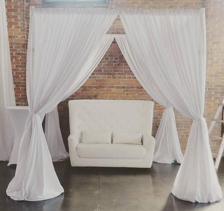 CHUPPAH CANOPY FABRIC BACKDROP WEDDING