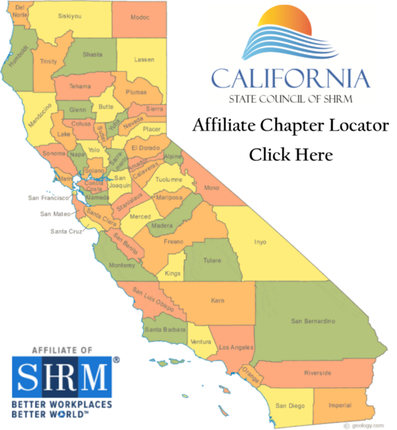 CalSHRM Chapter Locator California SHRM Locations