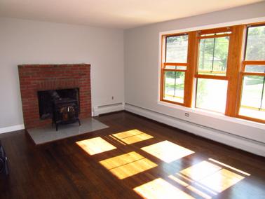 Finished painted living room.