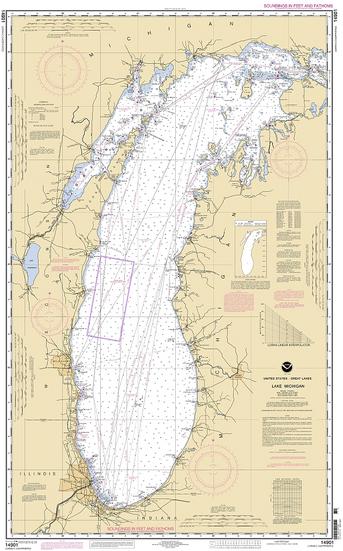 Lake Michigan Chart